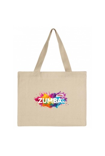 Duża bawełniana torba na zakupy - 280 g/m2