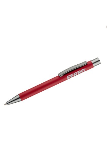 Długopis z gumowaną powierzchnią