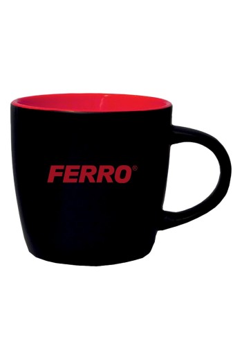 Dwukolorowy kubek ceramiczny - 370 ml