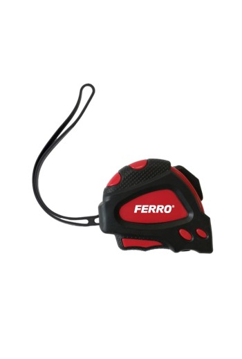 Metrówka 5m czerwono-czarna z logo FERRO - 12 szt.