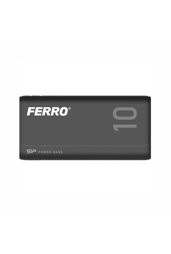 Power bank o pojemności 10 000mAh z logo Ferro - 3 szt.
